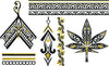 BODY ARTS INK MAYA BODY TATTOO VLBT4