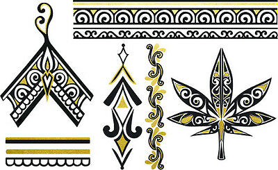 BODY ARTS INK MAYA BODY TATTOO VLBT4