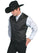 Scully Rangewear Men's Polyester Floral Stripe Vest RW112