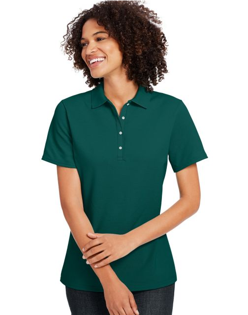 Hanes Women's X-Temp w/Fresh IQ Pique Polo 035P