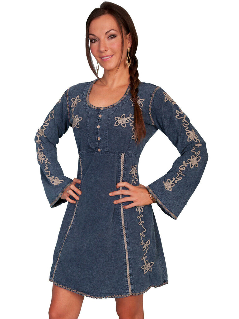 Scully Cantina Collection Scoop Neck Dress PSL-105
