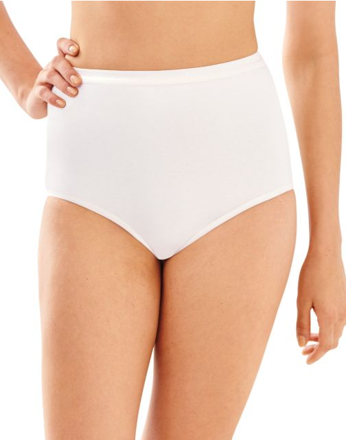 Bali Full-Cut-Fit Stretch Cotton Brief 2324