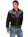 Scully Western Men's Polyester L/S Scroll Embroidered Western Shirt P-815