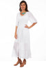 Scully Lace Trim Maxi Dress PSL-253