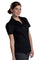 Open Neck Stretch Blouse 5046