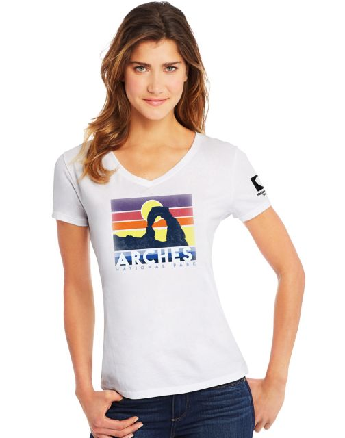Hanes Arches National Park Women's Graphic Tee G9337P