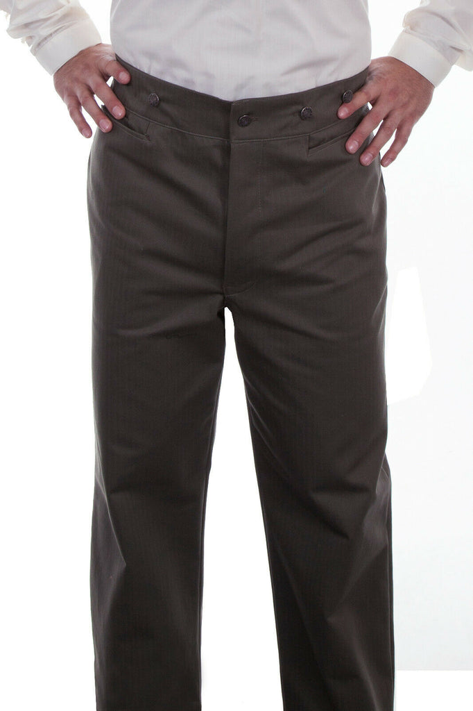 Scully Big Men's Herringbone Pants 541712X
