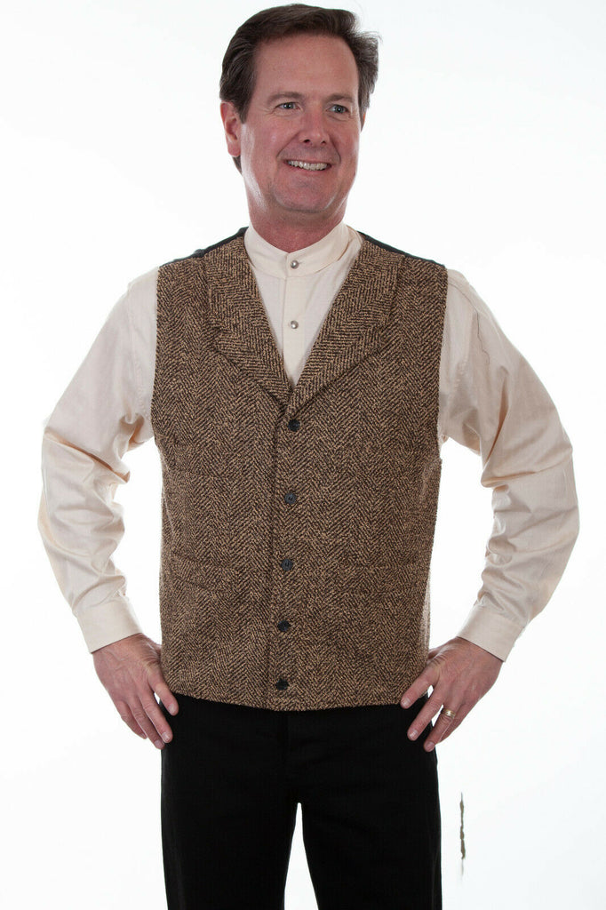 Scully Men's Tweed Vest 521124