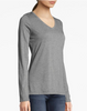hampion Women Authentic Wash Long Sleeve Tee W3138