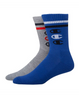 Champion Men's Performance Crew Socks, Vertical C Logo, 2-Pack CH168