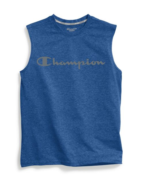 Champion Vapor® Men’s Graphic Muscle Tee, Champion Script T0767G 549988