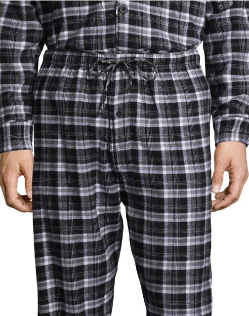 Hanes Men's Flannel Pajamas 0140