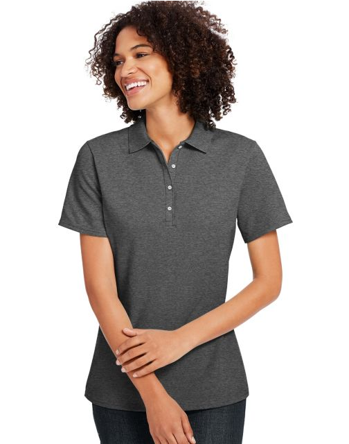 Hanes Women's X-Temp w/Fresh IQ Pique Polo 035P