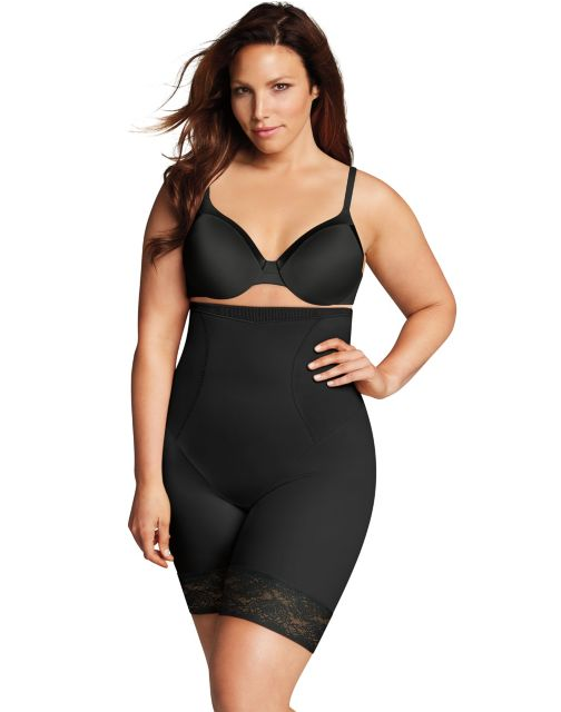 Maidenform Firm Foundations Curvy Hi Waist Thigh Slimmer DM1024