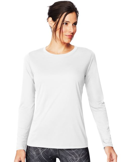 Hanes Sport™ Cool DRI® Women's Performance Long-Sleeve T-Shirt O9308