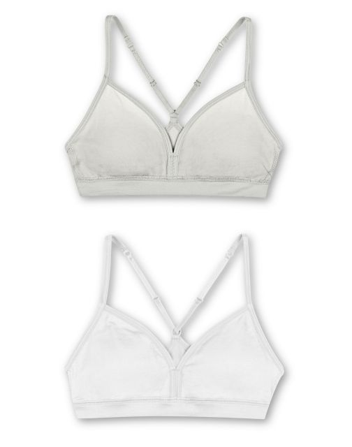 Hanes Girls' ComfortFlex Fit® Pullover Bra w/Adjustable Racerback Straps MHH198