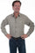 Scully Mens 100% Cotton Slub Long Sleeve Shirt TR-076
