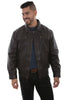 Scully Men's Black Rugged Lamb Jacket 36