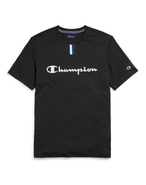 Champion Men's Tee, Script Logo T5059 550374
