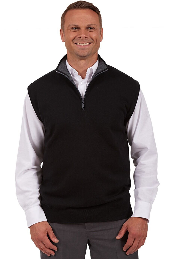 Men's 1/4 Zip Vest Sweater 4074