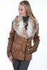 Scully Women's Faux Fur Trim Jacket 8029