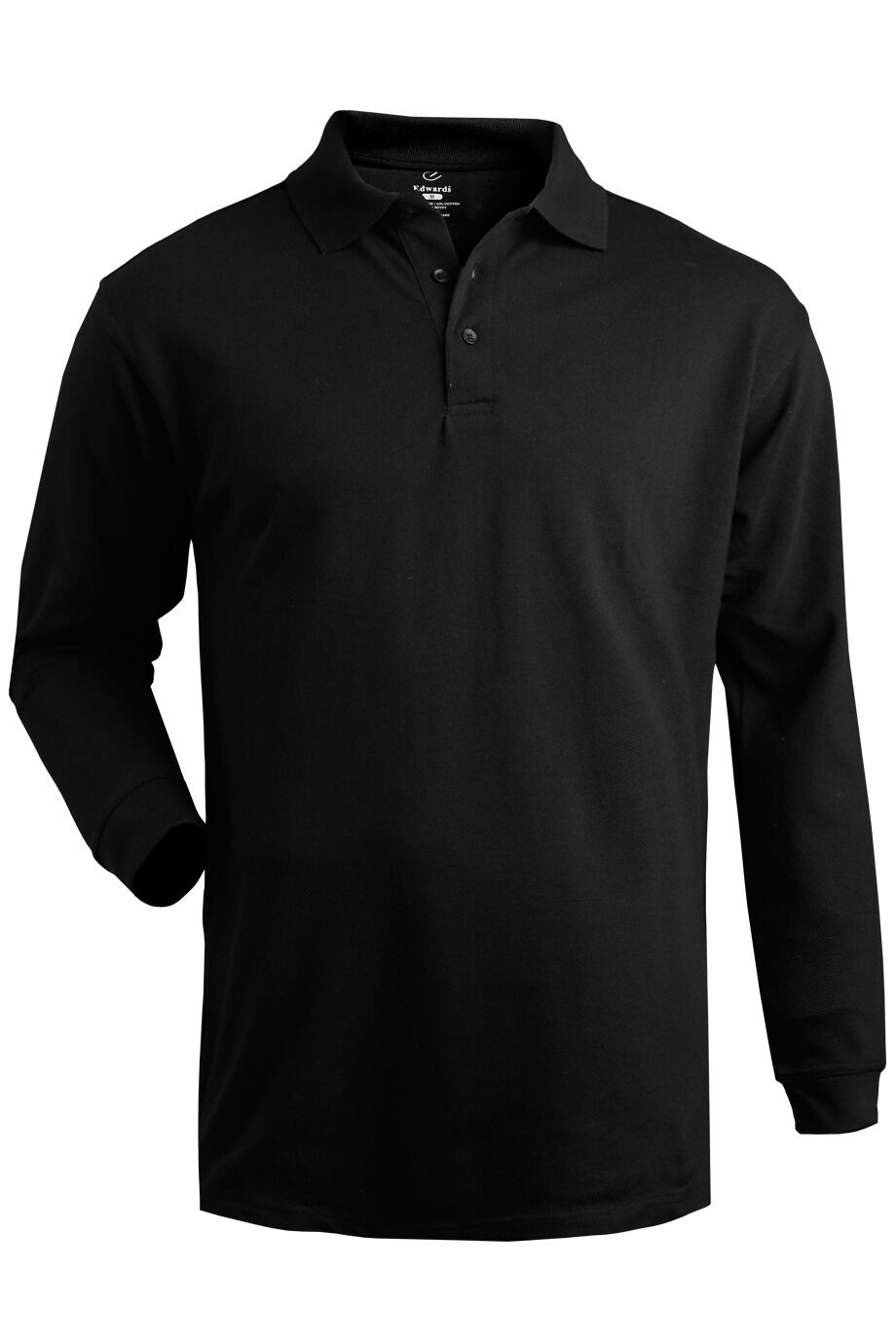 Men's Long Sleeve Pique Polo 1515