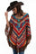Scully Women's Serape Fringe Poncho HC518