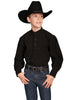 Scully Rangewear Boys 100% Cotton L/S Pullover Pleated Front Shirt 500020K