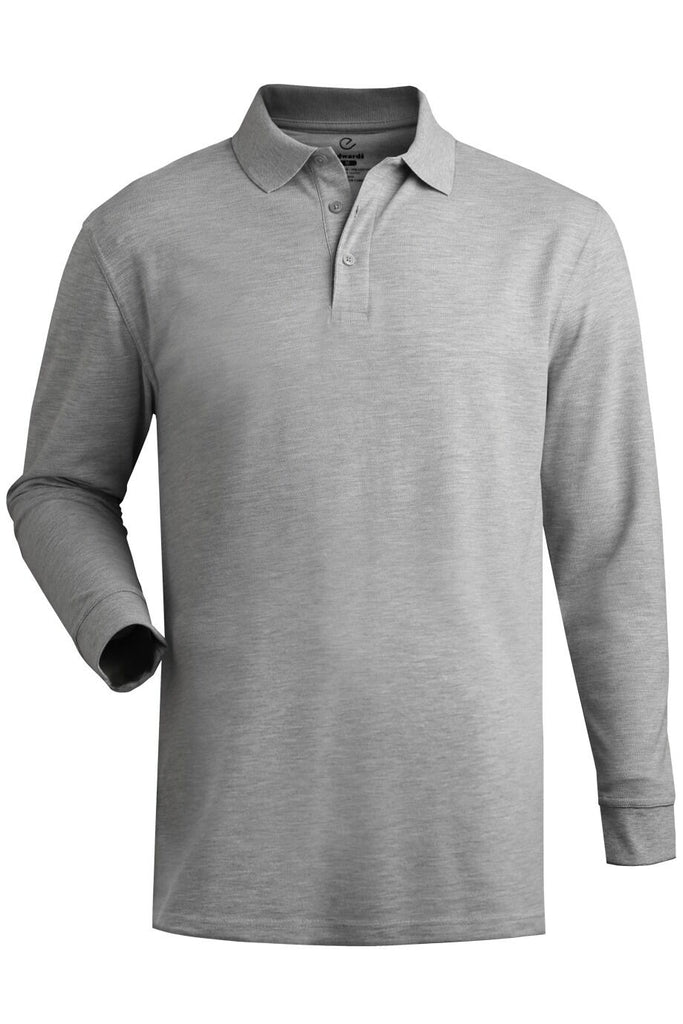 Men's Long Sleeve Pique Polo 1515