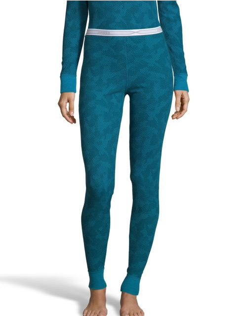 Hanes Women's Waffle Knit Thermal Pant 125602