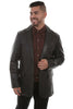 Scully Leather Men's Lambskin Button Front Blazer 906