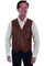 Scully Men's Vintage Lamb Leather Vest 1035