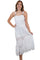 Scully Womens White 100% Cotton Front Pocket Sleeveless Dress PSL-236