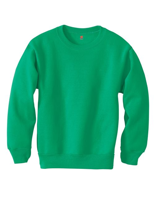 Hanes Youth ComfortBlend® EcoSmart® Crewneck Sweatshirt P360