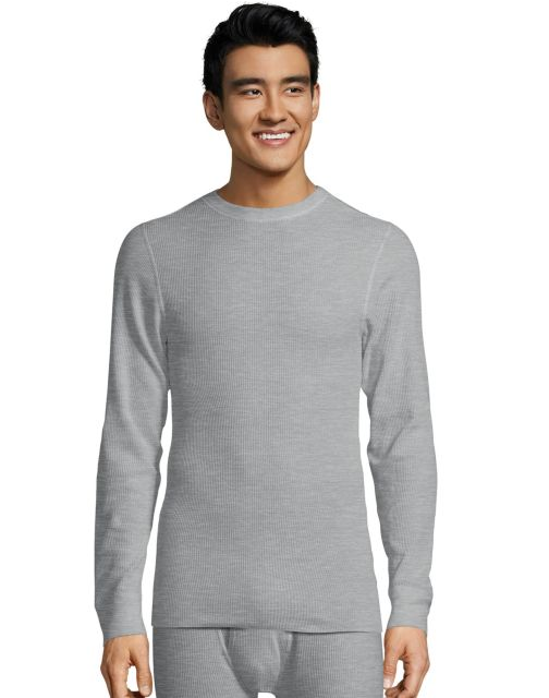 Hanes Ultimate® Organic Cotton Men's Thermal Crewneck 128885