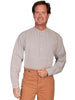 Scully RangeWear Men's 100% Cotton Pleated Insert L/S Western Shirt RW218