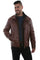 Scully Men's Leather Quilted Bomber Jacket 1021