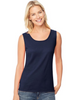 Hanes Women's Mini-Ribbed Cotton Tank O9341