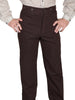 Scully Men's Wahmaker Classic Button Fly Pants 100% Cotton 599602