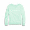 Champion Women's Heritage French Terry Crew, Chainstitch Logo W9493 549938