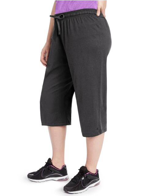 Champion Women's Plus Jersey Capris QM1242