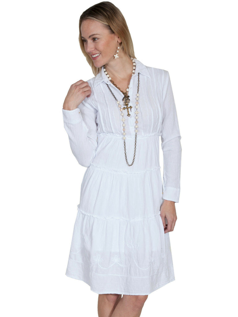 Scully Women's Long Sleeve Dress PSL-176