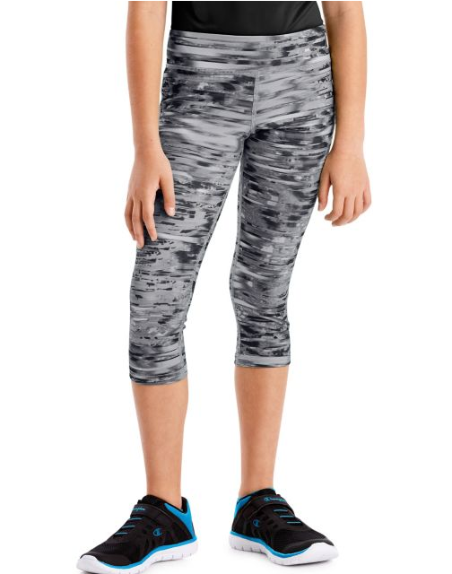 Hanes Sport™ Girls' Performance Capri Leggings OK309