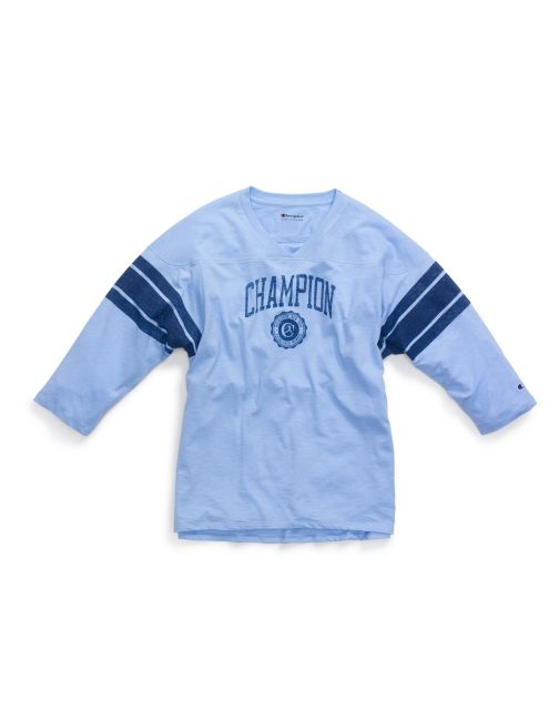 hampion Women Heritage Football Tee-Collegiate Ladies W3133G 549785