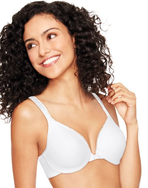 Hanes Ultimate ComfortBlend® T-Shirt Front-Close Underwire Bra HU01