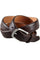 Men's Leather Dress Belt with Nickel Brushed Buckle BP01