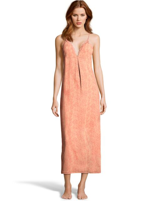 Maidenform Lace-Trim Maxi Gown MFS8280