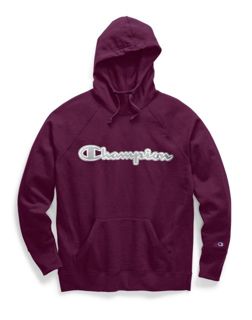 Champion Women's Powerblend® Fleece Pullover Hoodie Logo GF934 Y07970