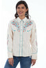 Scully Women's Embroidered Long Sleeve Western Shirt PL-878
