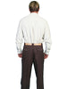 Scully Men's Western Poly Blend Front Zip Solid Trouser Pants P-708